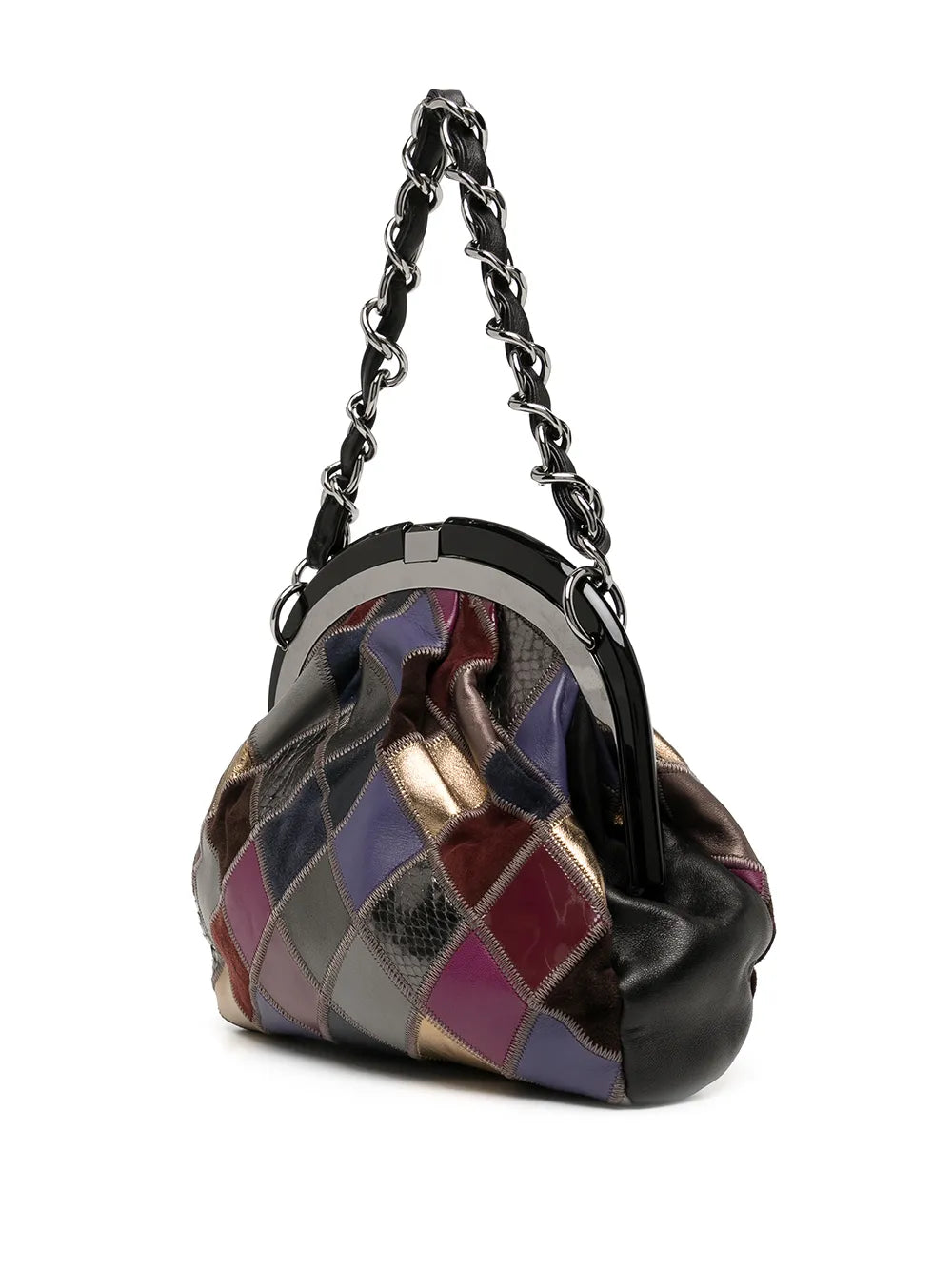 Pre-OwnedCHANEL Pre-Owned2005-2006 CC patchwork handbag