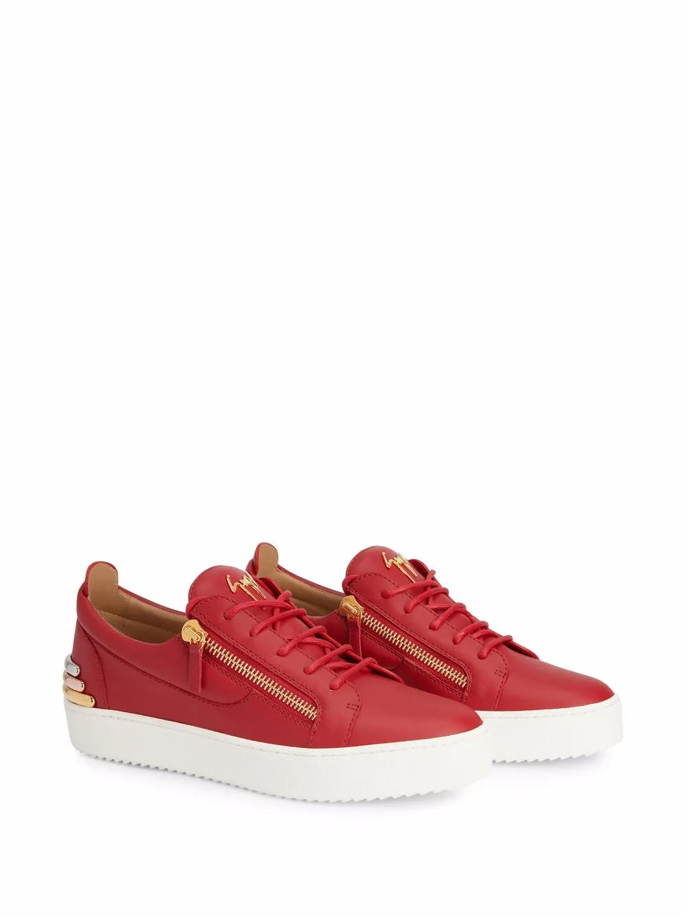 Giuseppe Zanotti Frankie Double-Zip Low-Top Sneakers