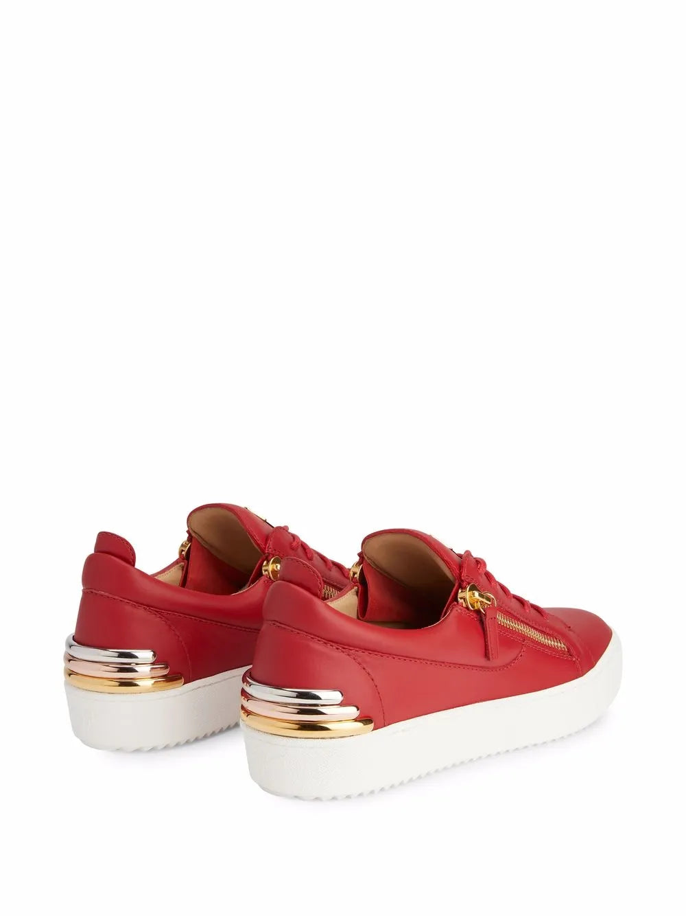 Giuseppe Zanotti Frankie Double-Zip Low-Top Sneakers