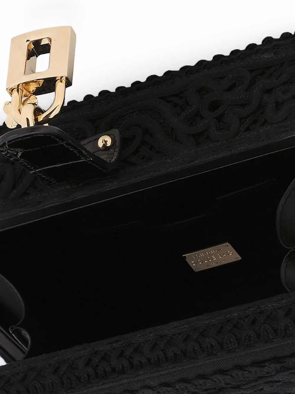 Dolce & GabbanaDolce Box cordonetto-detail top-handle bag