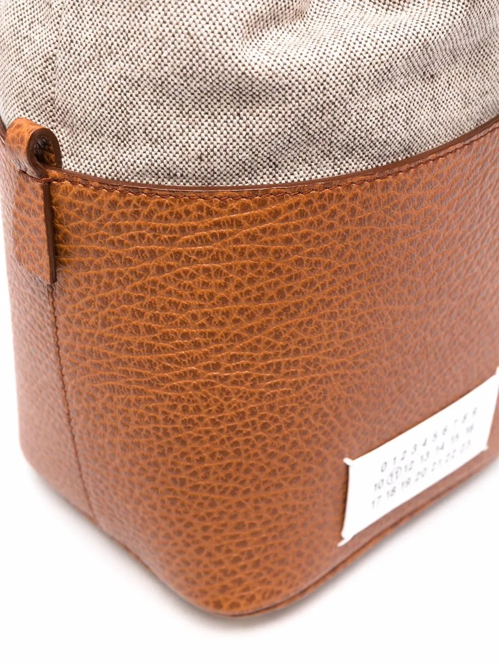 Maison Margielasmall 5AC leather bucket bag
