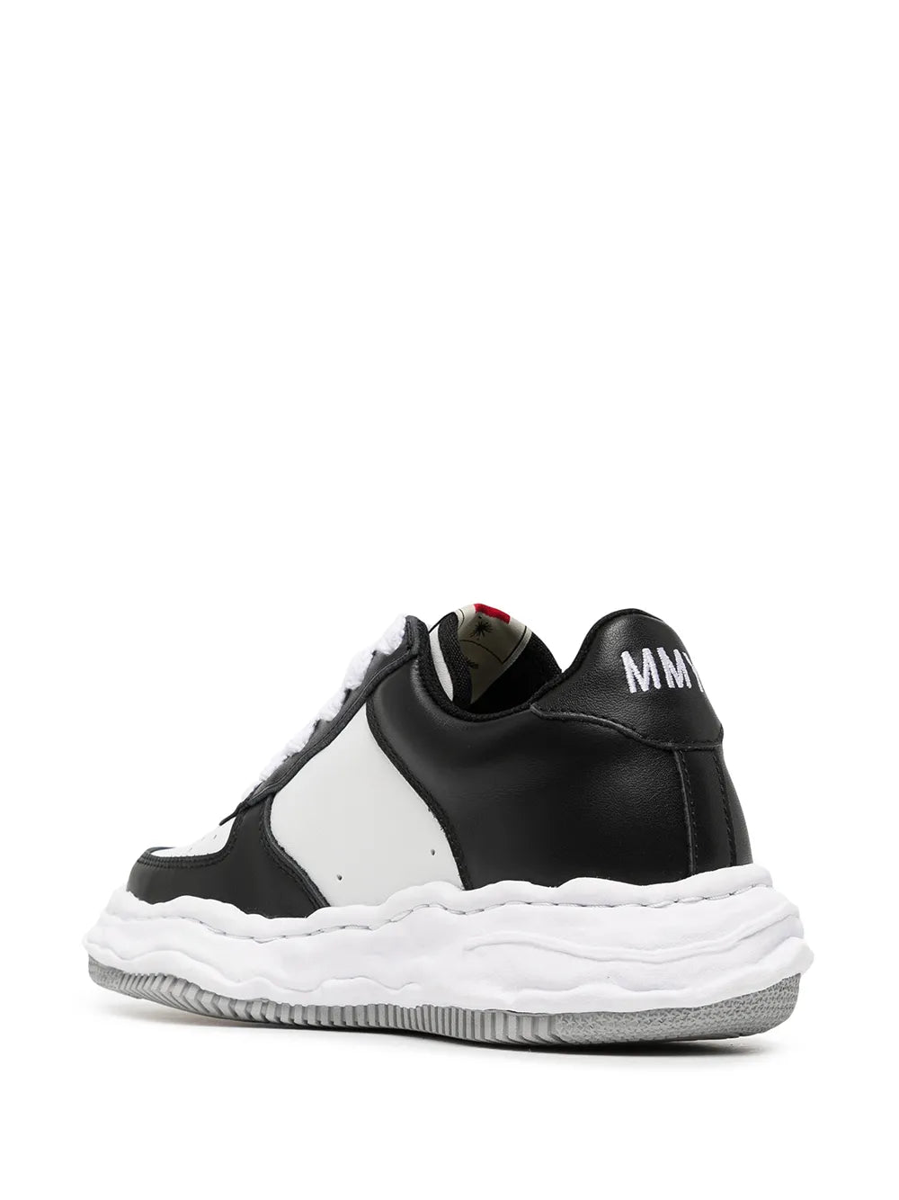Maison Mihara Yasuhiro Wayne Two-Tone Leather Sneakers
