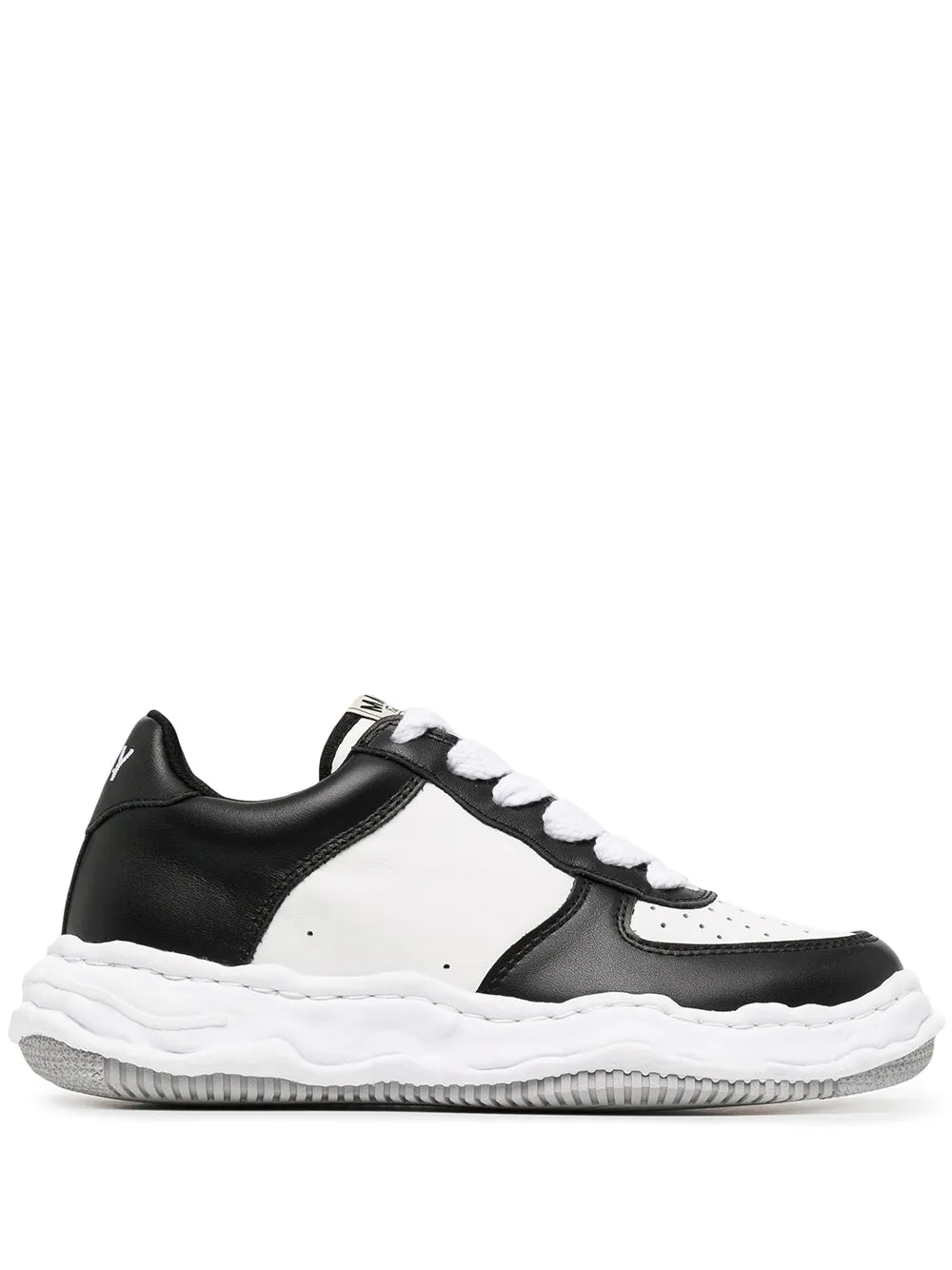 Maison Mihara Yasuhiro Wayne Two-Tone Leather Sneakers