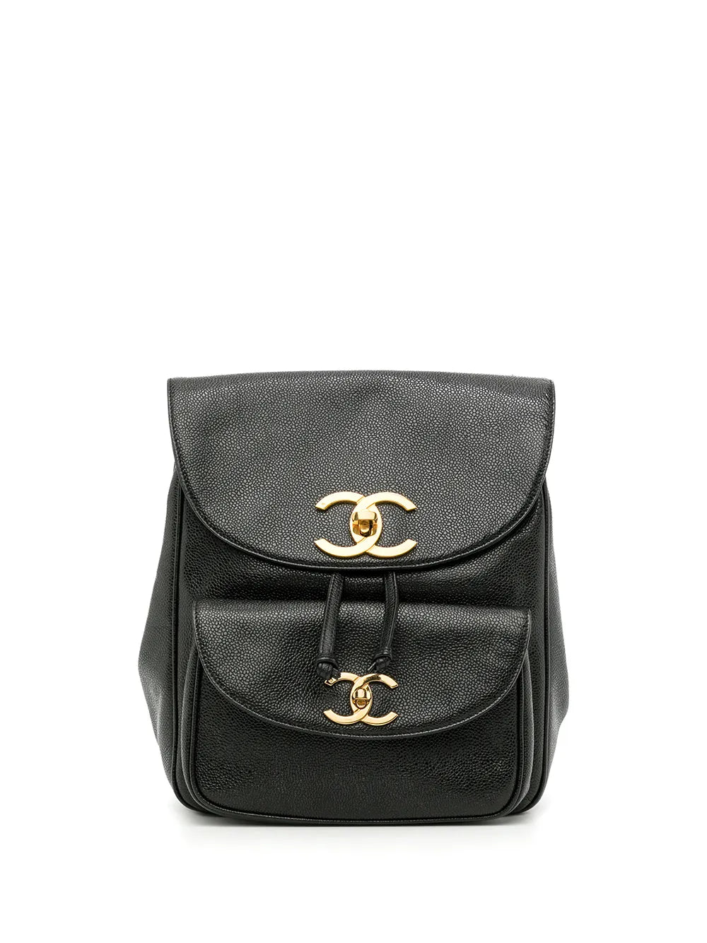 Pre-OwnedCHANEL Pre-Owned1995 CC Turn-lock backpack