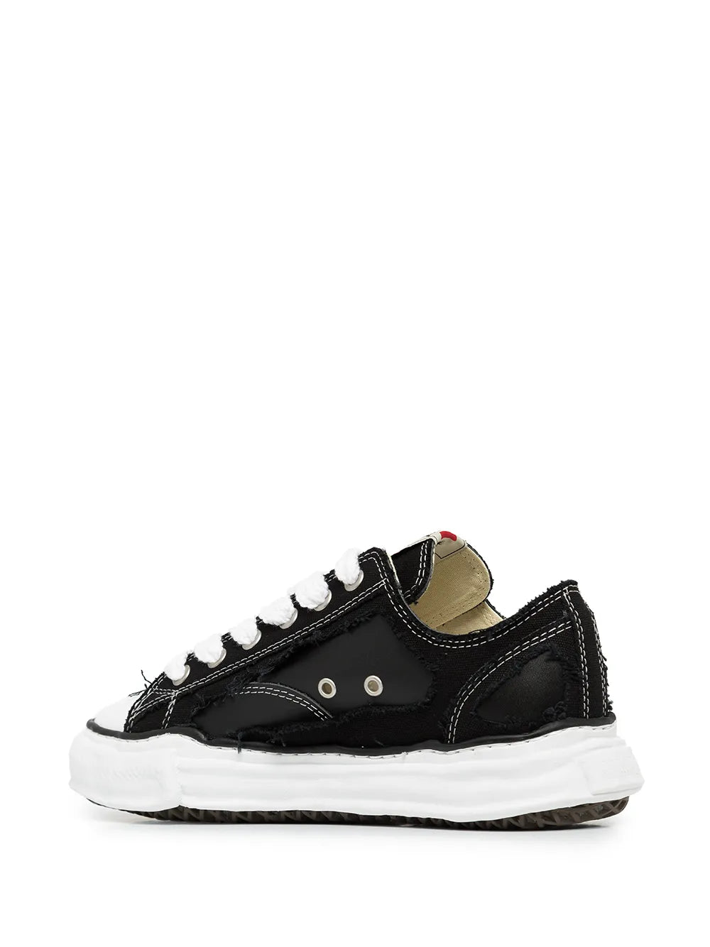 Maison Mihara Yasuhiro Peterson Low Distressed Canvas Sneakers