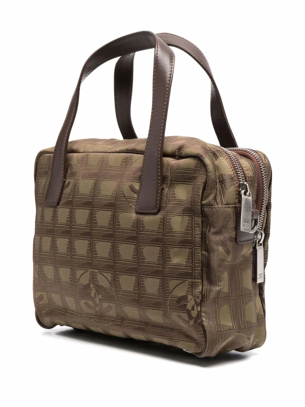 Pre-OwnedCHANEL Pre-Owned2002-2003 Choco Bar holdall