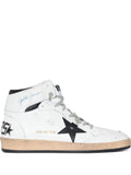 Golden Goose Star-Patch Lace-Up Sneakers