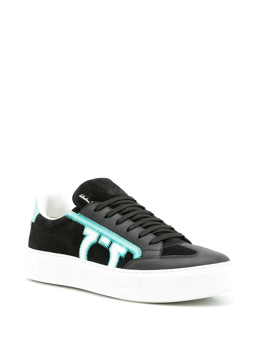 Ferragamo Borg 5 Low-Top Sneakers