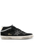 Golden Goose Mid-Star High-Top Sneakers