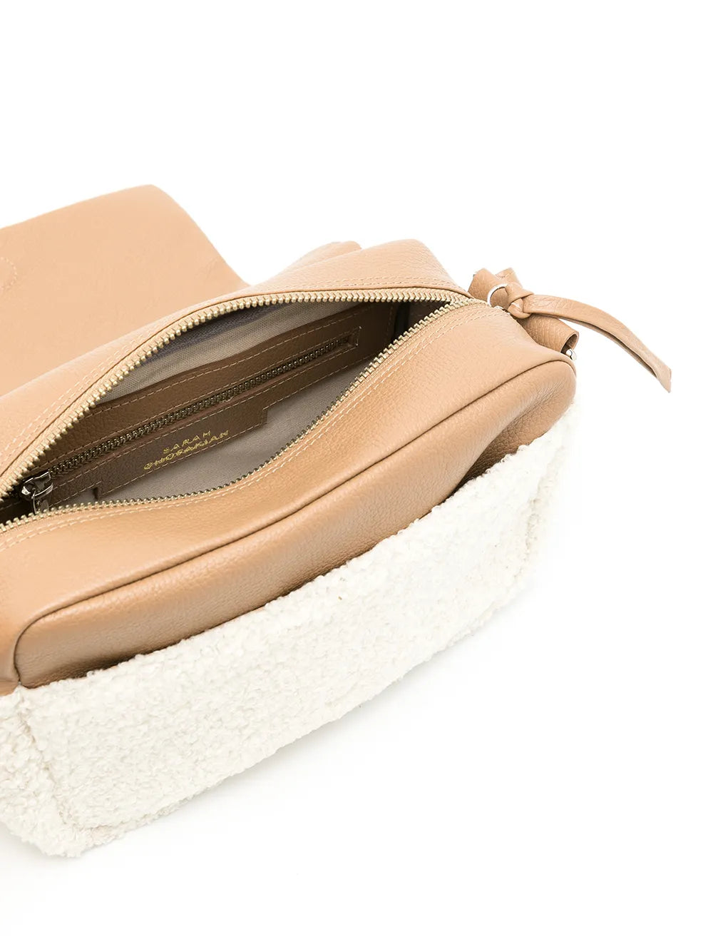 Sarah ChofakianSassy shearling crossbody bag