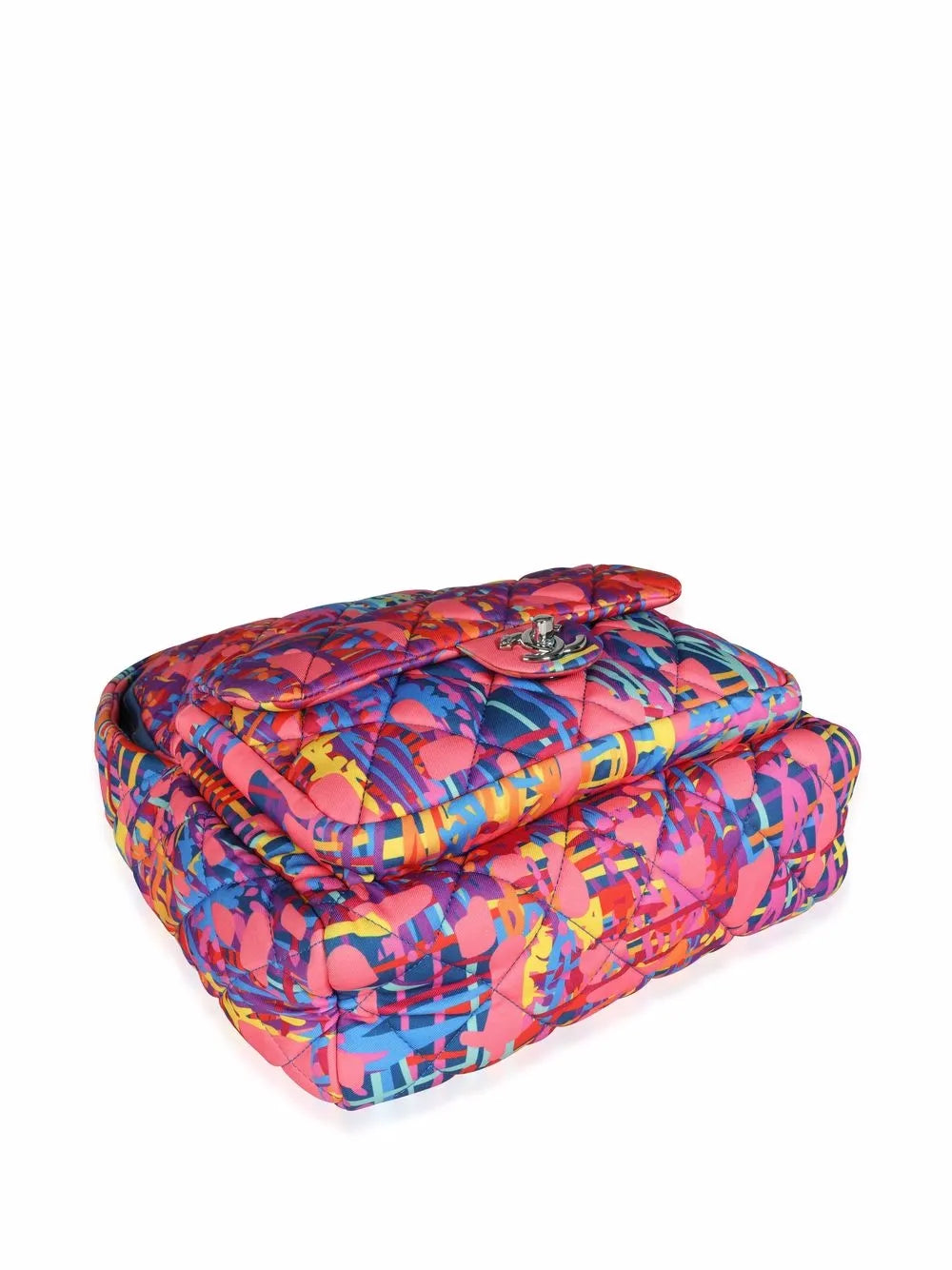 Pre-OwnedCHANEL Pre-OwnedCC diamond-quilted backpack