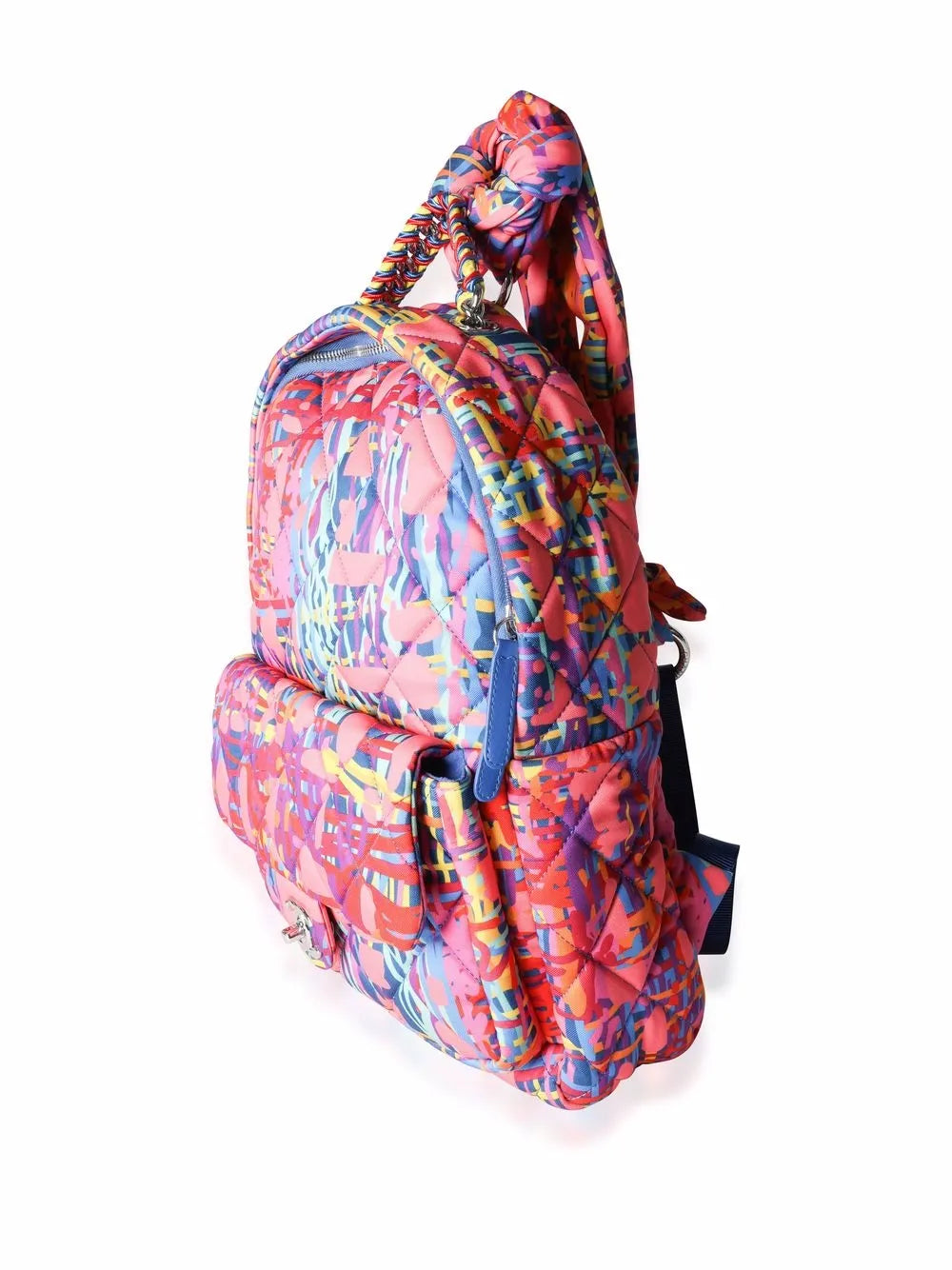 Pre-OwnedCHANEL Pre-OwnedCC diamond-quilted backpack