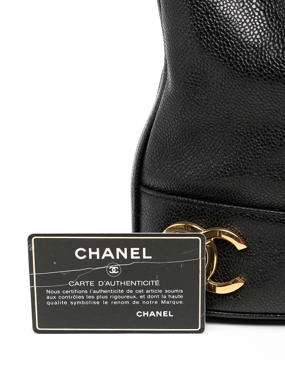 Pre-OwnedCHANEL Pre-Owned1992 Triple CC flap backpack