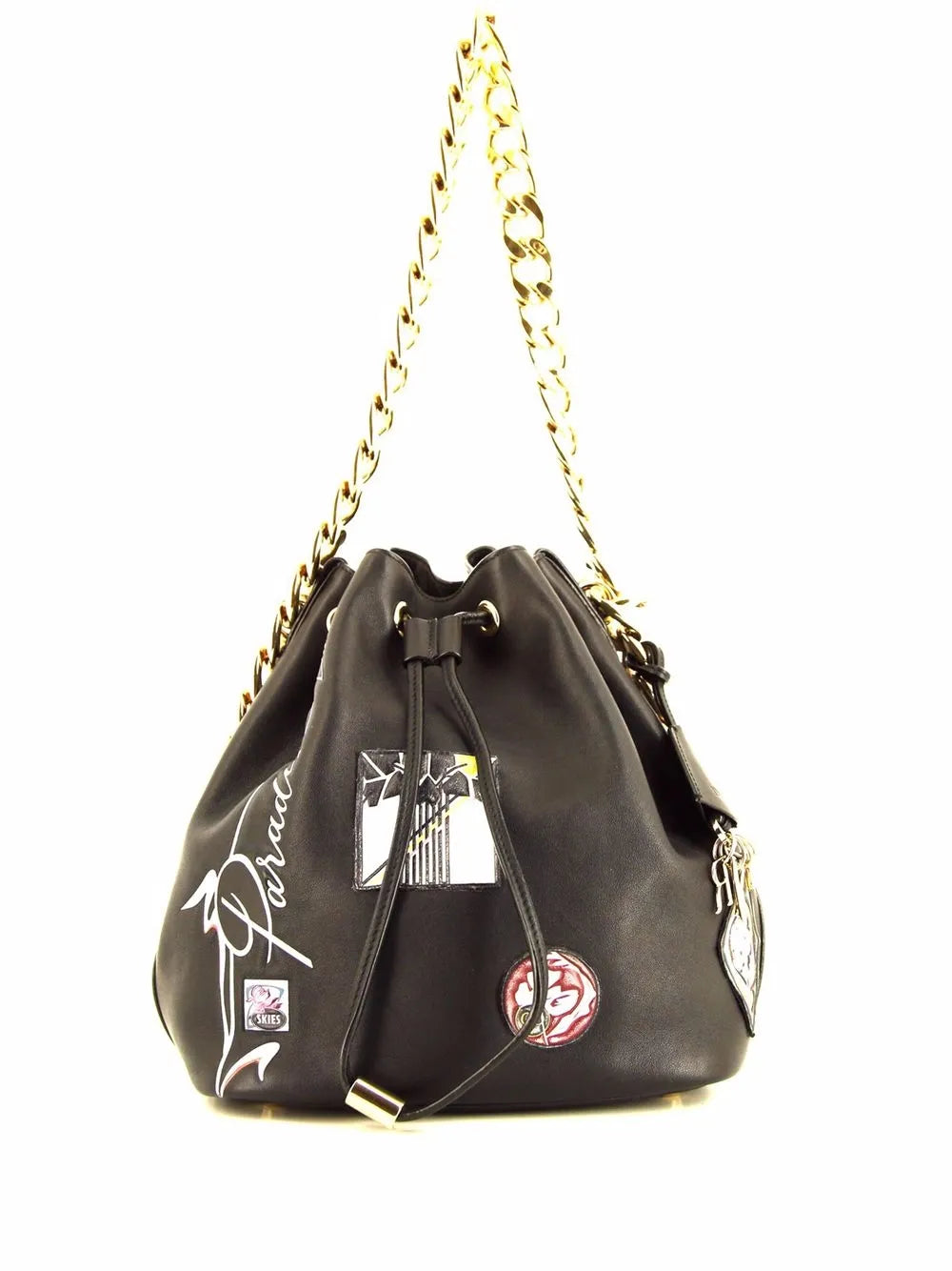 Pre-OwnedChristian Dior Pre-Owned2016 logo-patches bucket bag