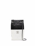 Pre-OwnedCHANEL Pre-Owned2008-2009 bicolour CC logo shoulder bag