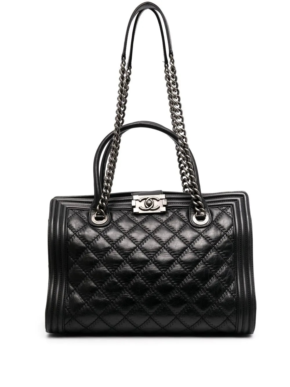 Pre-OwnedCHANEL Pre-Owned2013-2014 Boy tote bag