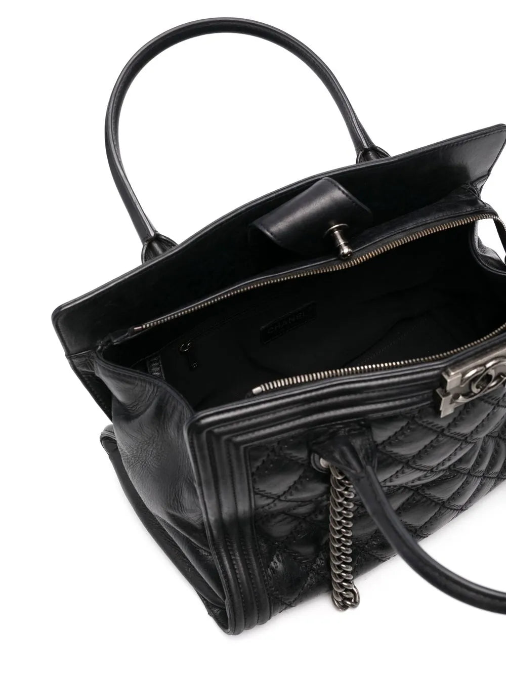 Pre-OwnedCHANEL Pre-Owned2013-2014 Boy tote bag