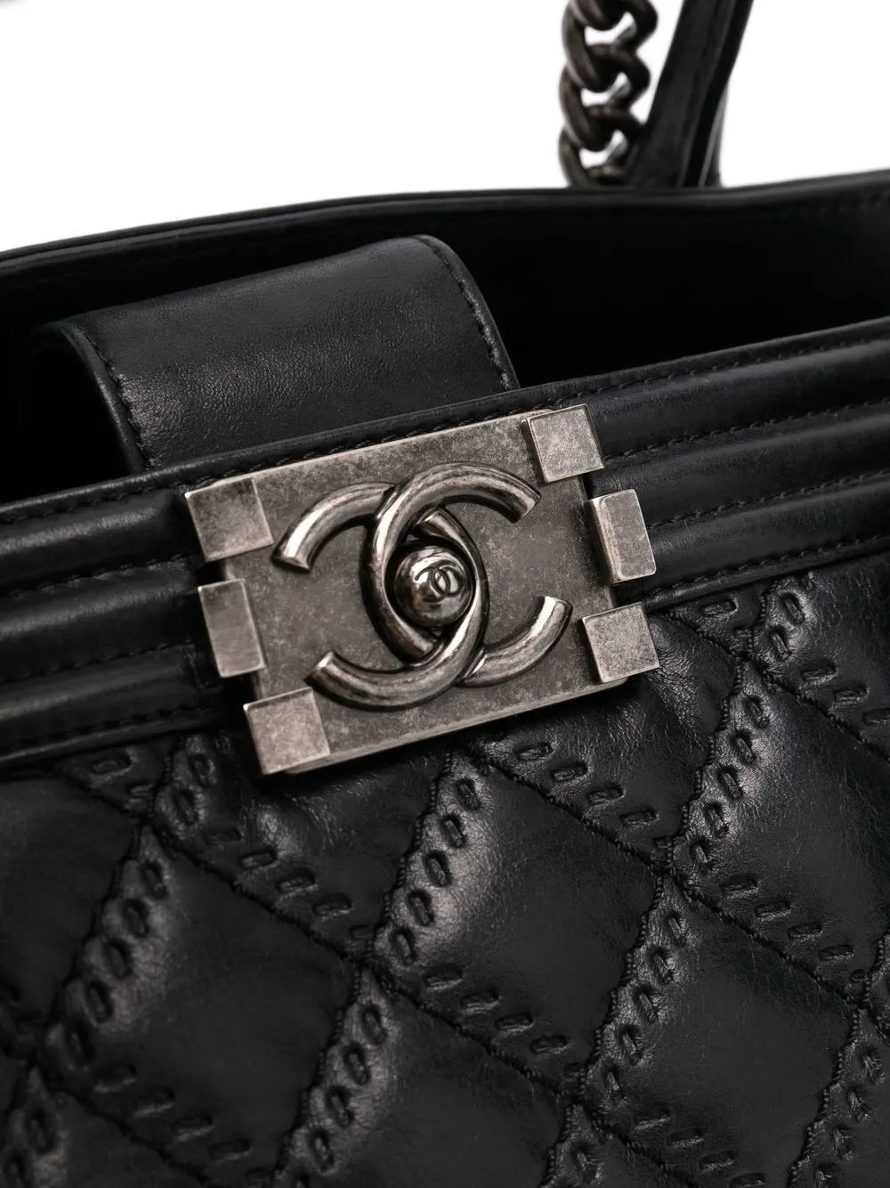 Pre-OwnedCHANEL Pre-Owned2013-2014 Boy tote bag