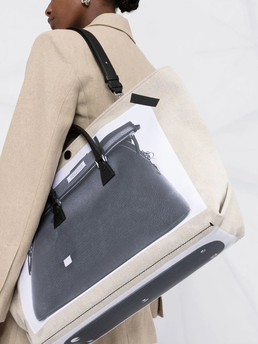 Maison Margiela5AC trompe-l'oeil tote bag