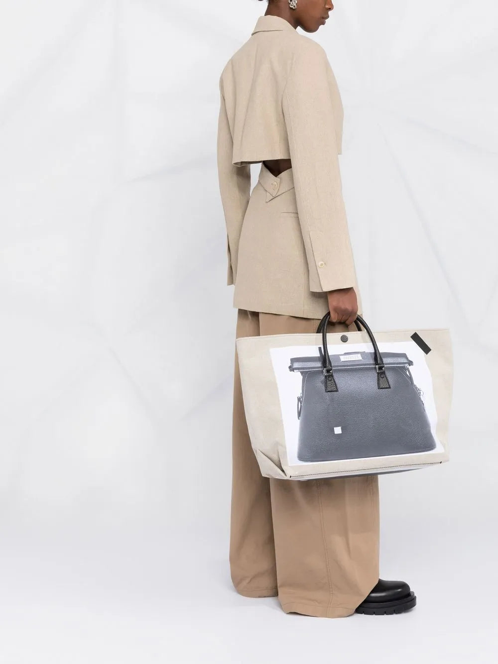Maison Margiela5AC trompe-l'oeil tote bag