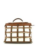Pre-OwnedFendi Pre-OwnedPeekaboo panelled handbag