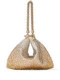 Jimmy ChooCallie crystal-embellished clutch bag