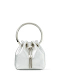 Jimmy ChooBon Bon micro bucket bag