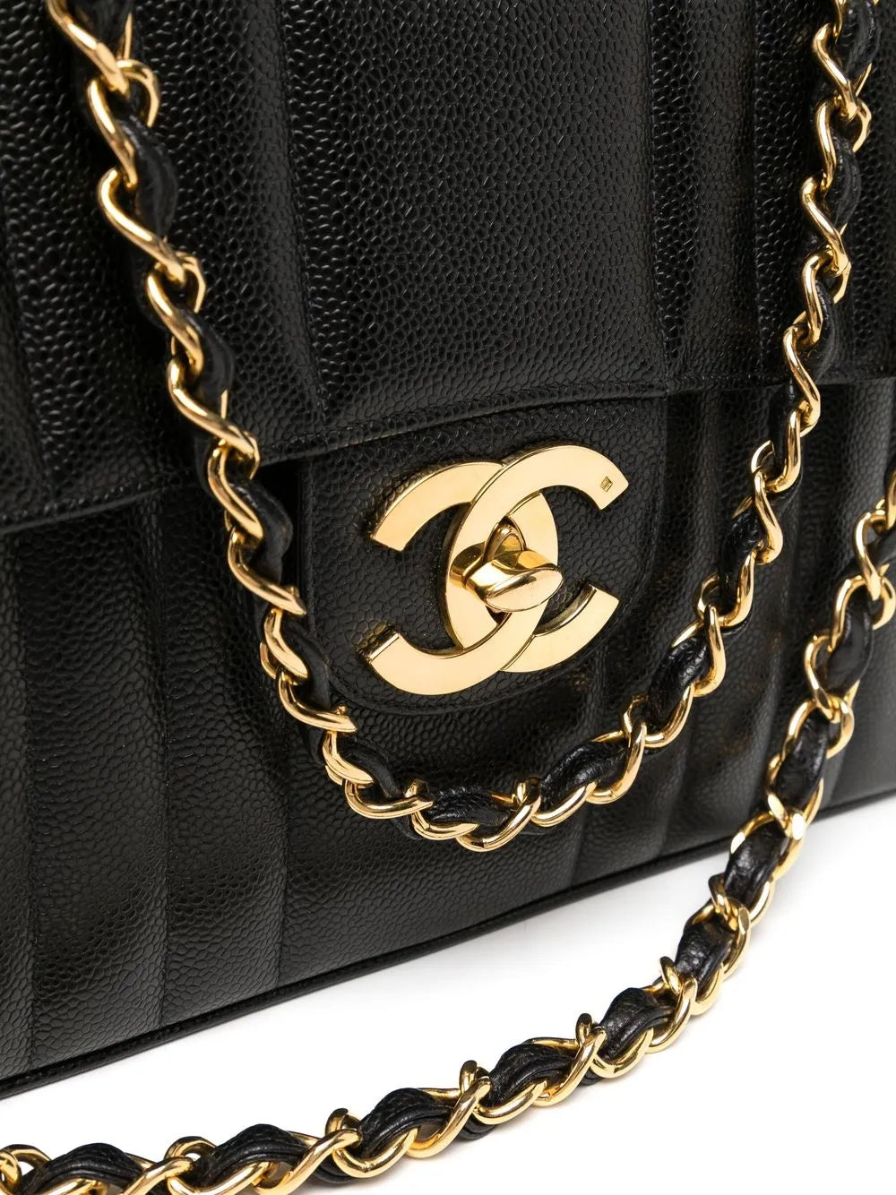 Pre-OwnedCHANEL Pre-Owned1995 Mademoiselle Classic Flap Jumbo shoulder bag