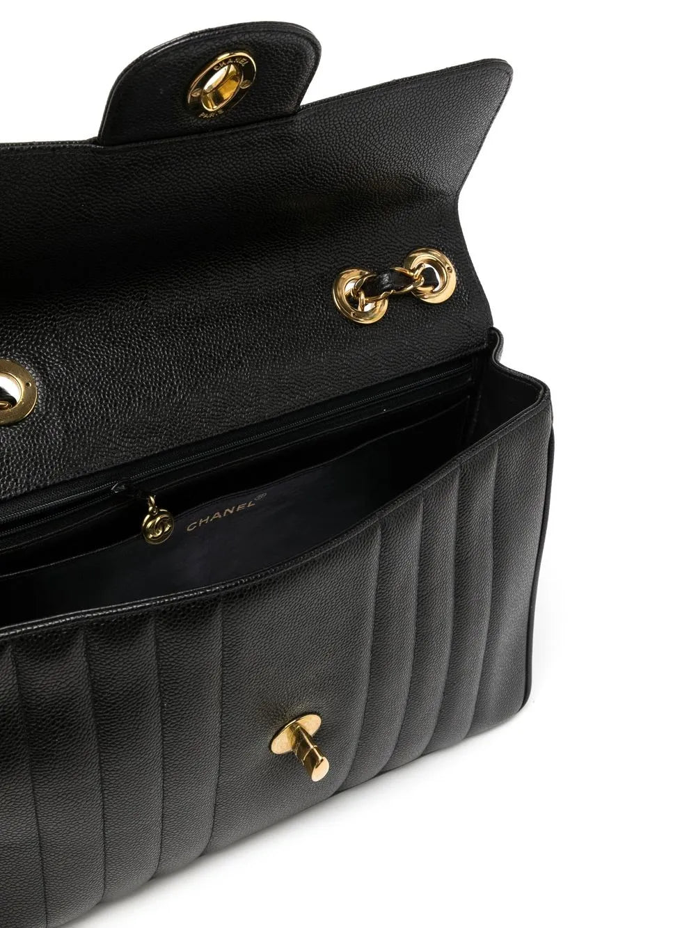 Pre-OwnedCHANEL Pre-Owned1995 Mademoiselle Classic Flap Jumbo shoulder bag