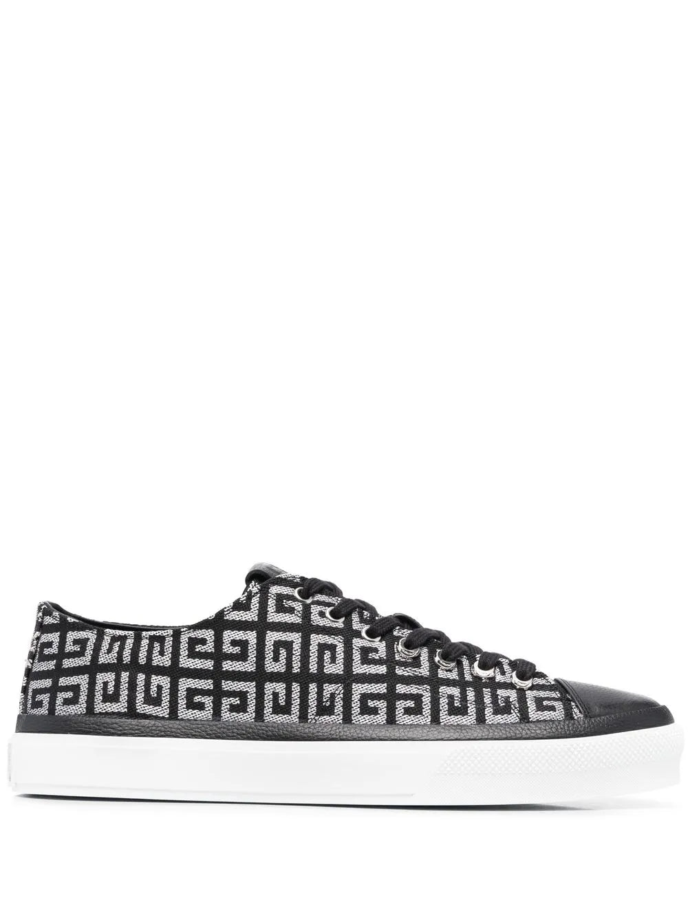 Givenchy Monogram-Print Low Top Sneakers