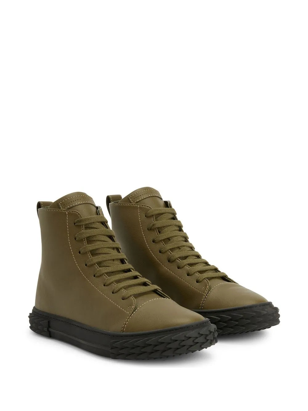 Giuseppe Zanotti Ecoblabber Lace-Up High-Top Sneakers