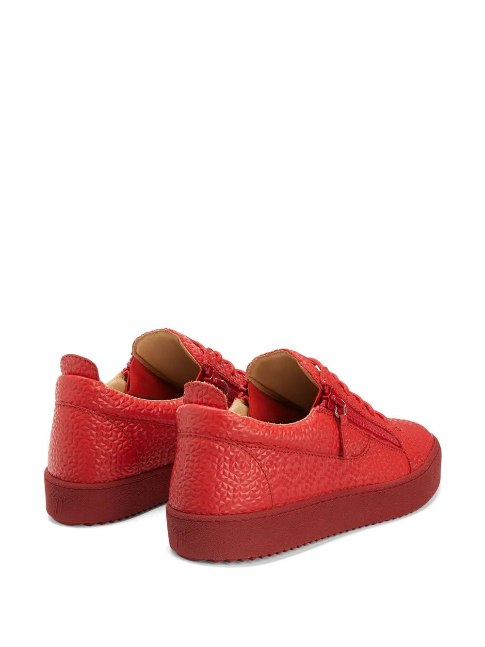 Giuseppe Zanotti Frankie Double-Zip Low-Top Sneakers