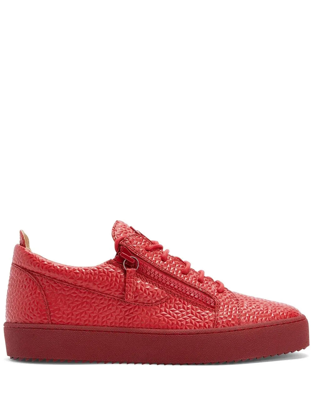 Giuseppe Zanotti Frankie Double-Zip Low-Top Sneakers