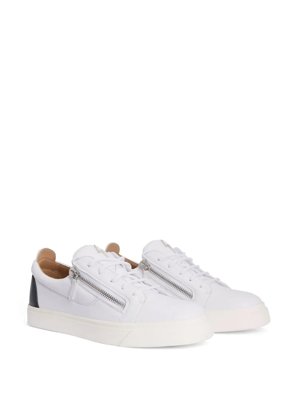 Giuseppe Zanotti Frankie Double-Zip Low-Top Sneakers