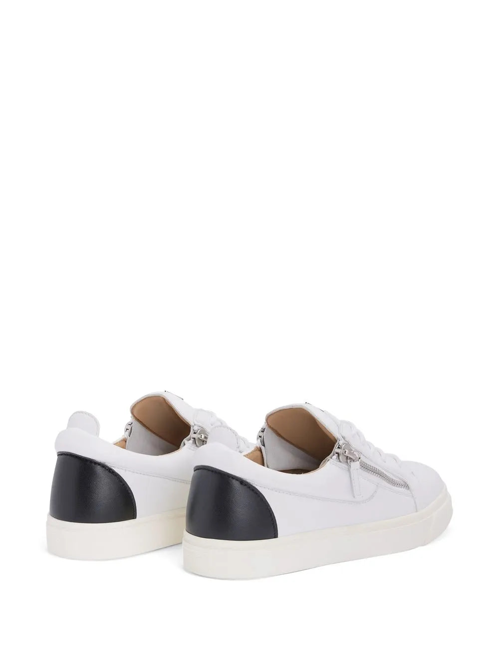 Giuseppe Zanotti Frankie Double-Zip Low-Top Sneakers