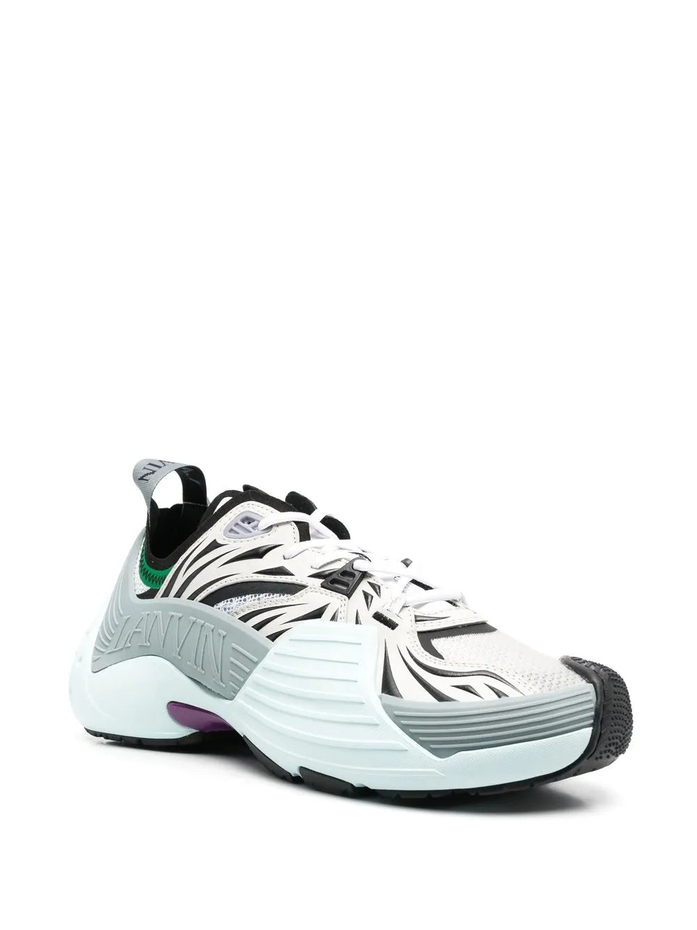 Lanvin Climbing Panelled Sneakers