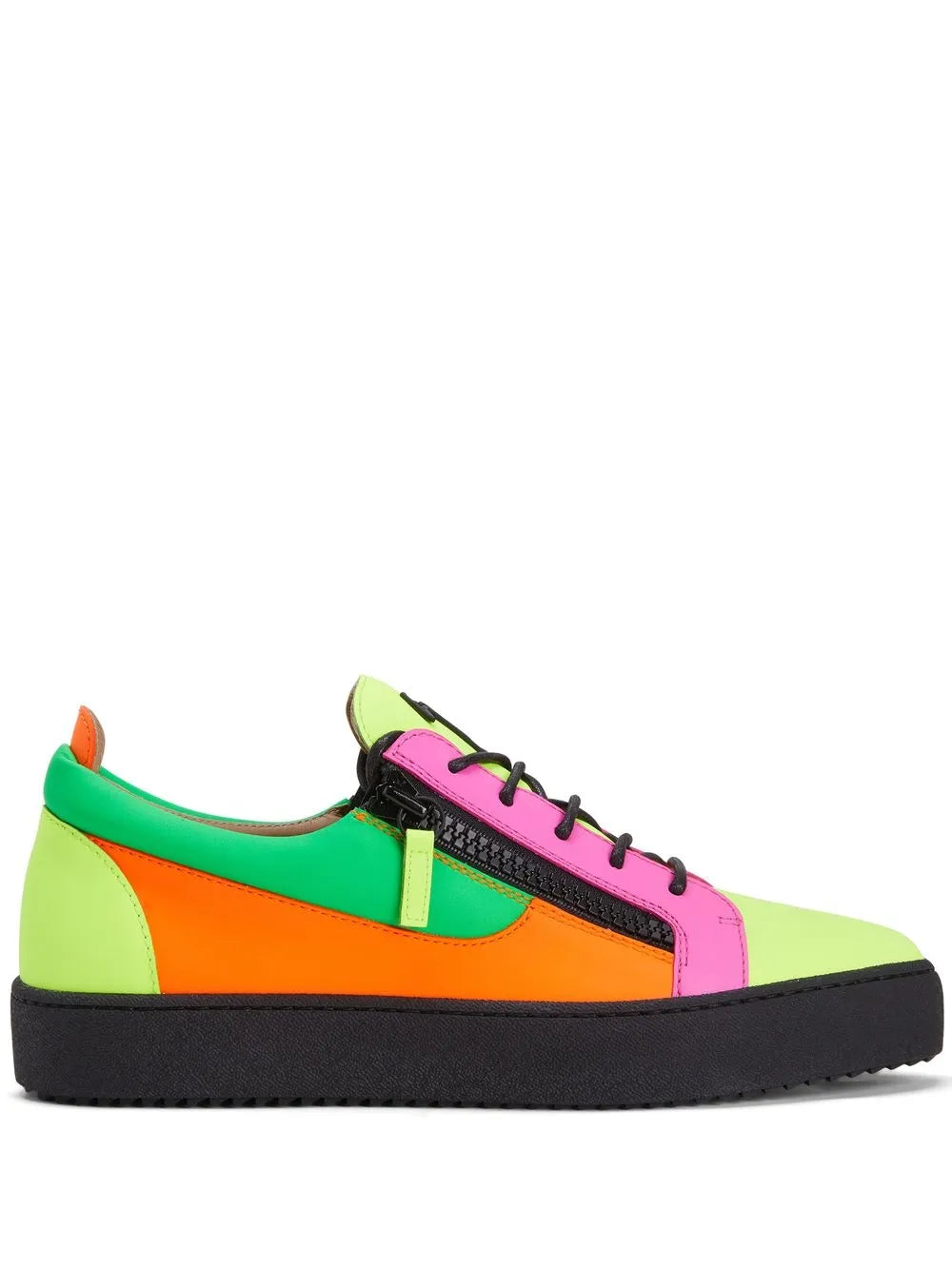 Giuseppe Zanotti Frankie Colourblock Low-Top Sneakers