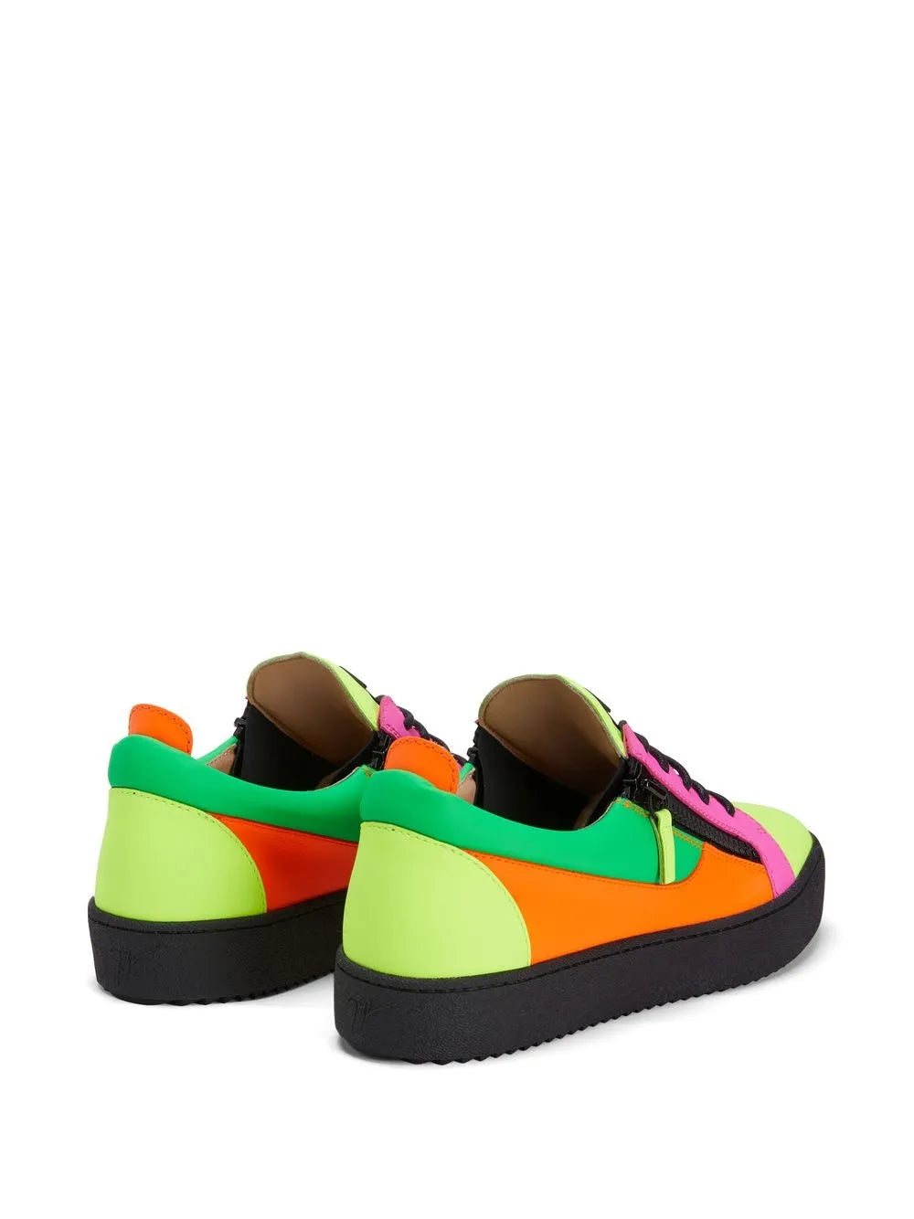 Giuseppe Zanotti Frankie Colourblock Low-Top Sneakers