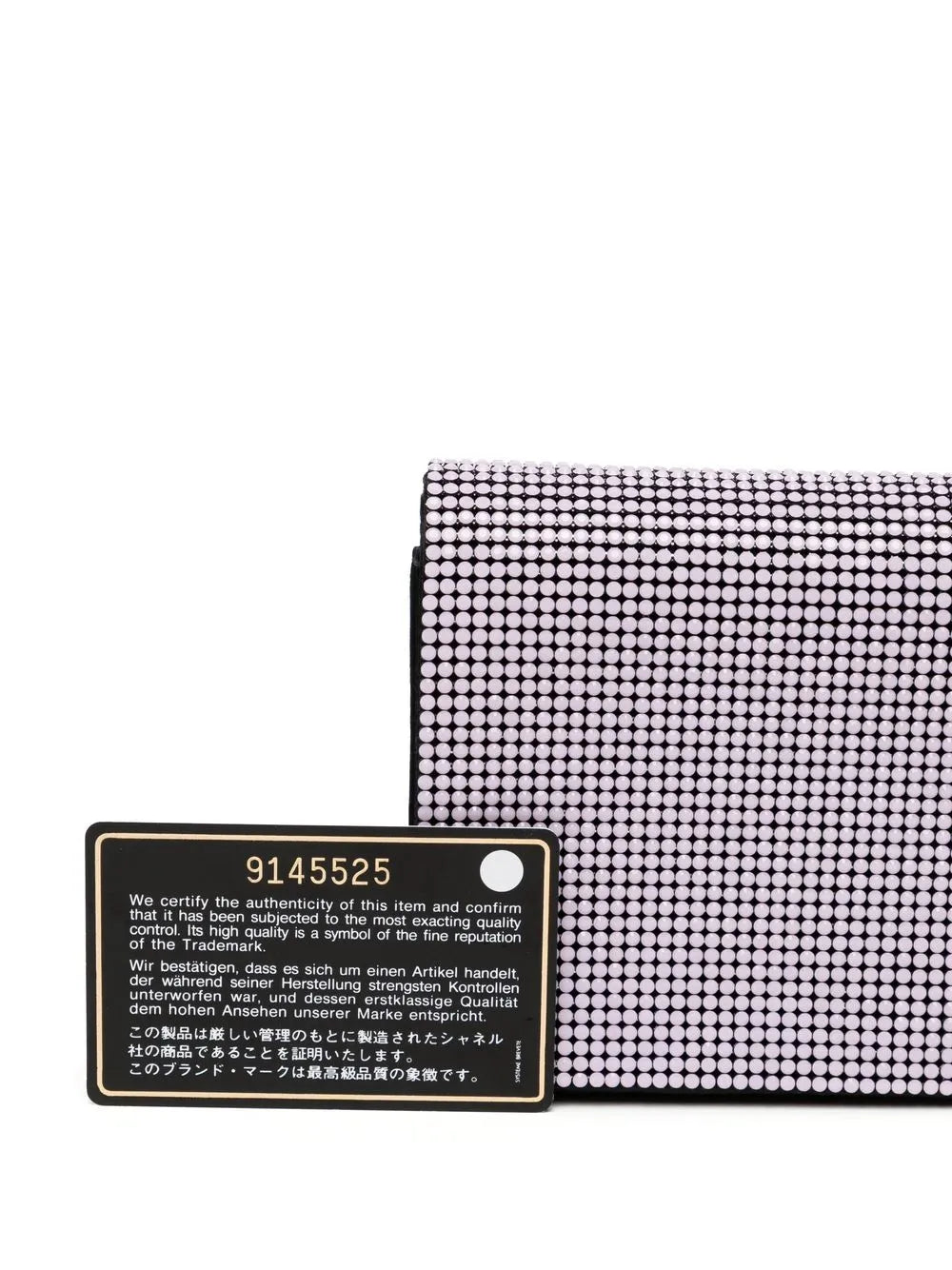 Pre-OwnedCHANEL Pre-Owned2005 rhinestone-embellished clutch