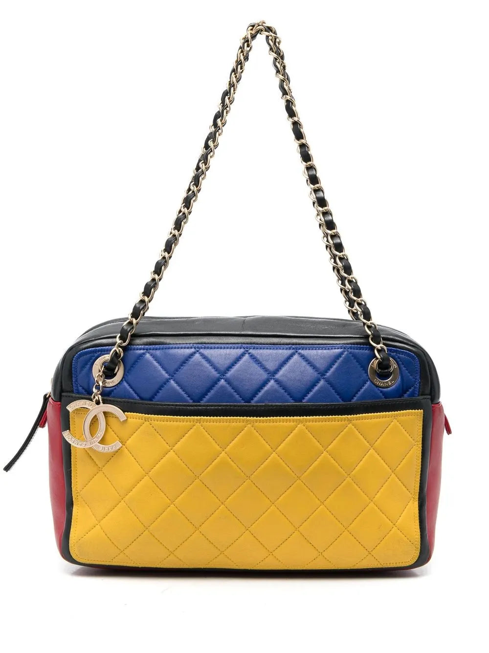 Pre-OwnedCHANEL Pre-Owned2013-2014 CC Lego camera bag