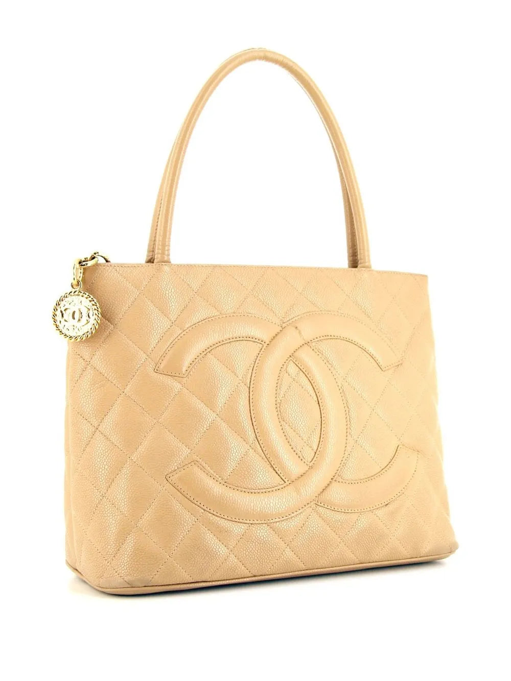 Pre-OwnedCHANEL Pre-OwnedMedallion quilted handbag