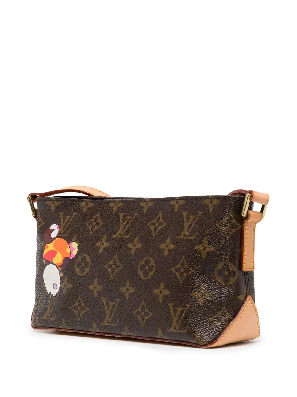 Pre-OwnedLouis Vuitton Pre-Ownedx Takashi Murakami 2004 monogram Panda Trotteur crossbody bag