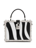 Dolce & GabbanaDolce Box zebra-print top-handle bag