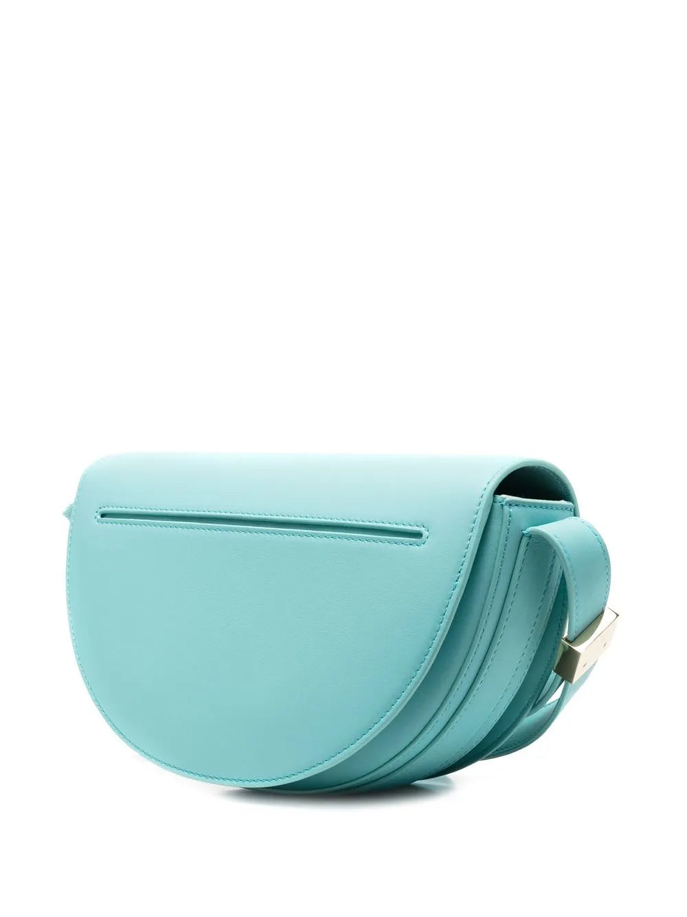 Patoupanelled calf-leather shoulder bag