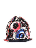 Pre-OwnedCHANEL Pre-Owned2010 floral diamond-quilted bucket bag