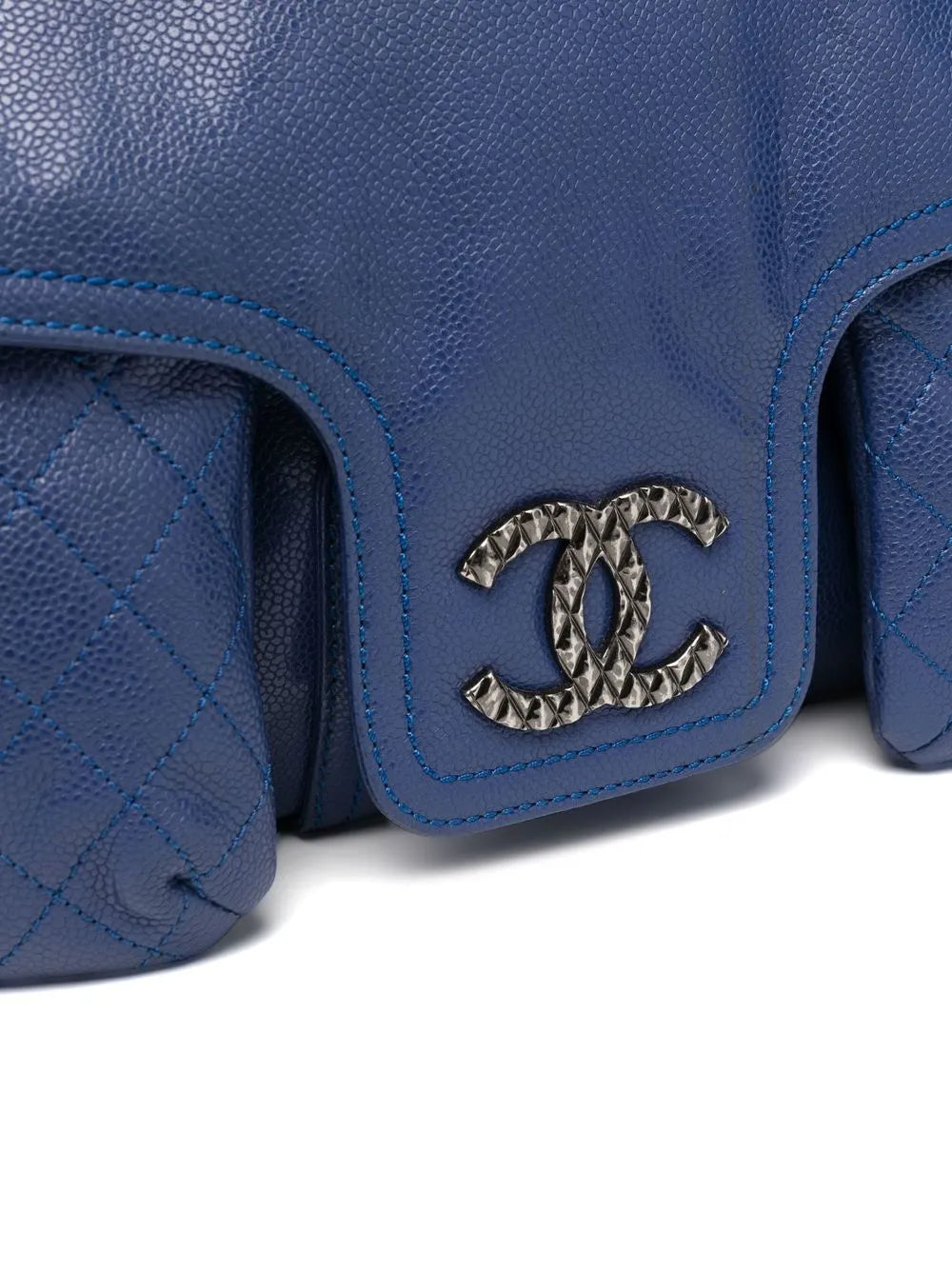 Pre-OwnedCHANEL Pre-Owned2009-2010 large diamond-quilted flap handbag