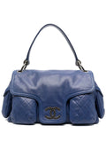 Pre-OwnedCHANEL Pre-Owned2009-2010 large diamond-quilted flap handbag