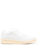 Jil Sander Panelled Low-Top Leather Sneakers