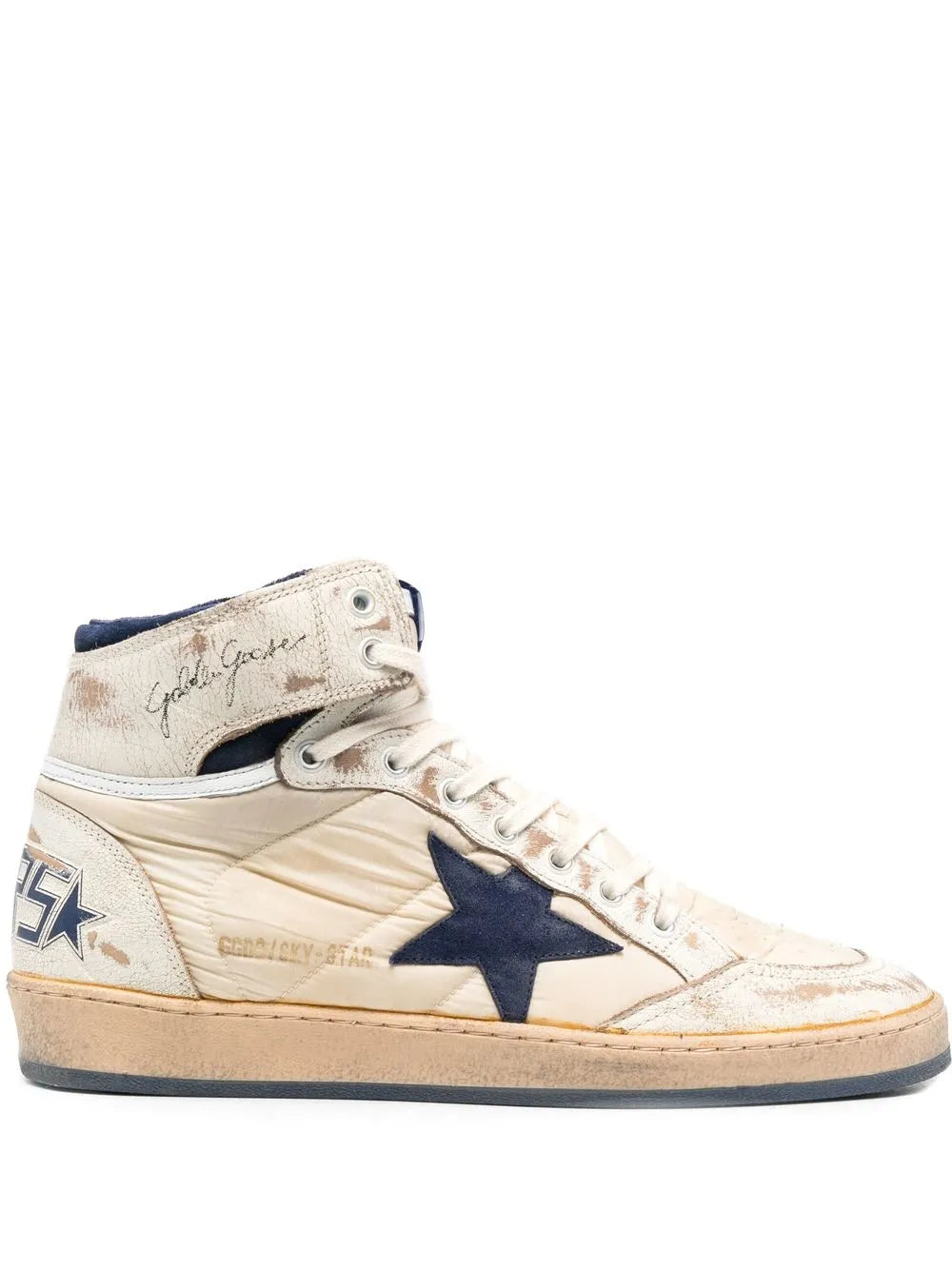 Golden Goose Superstar High-Top Sneakers