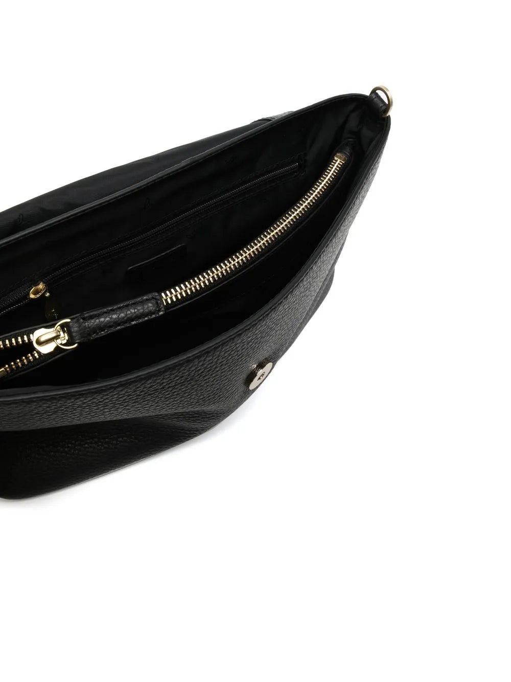 agnès b. grained-leather satchel
